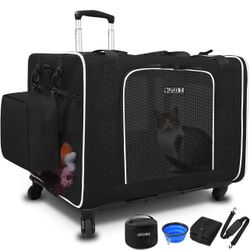 Extra Large Pet Carrier with Wheels