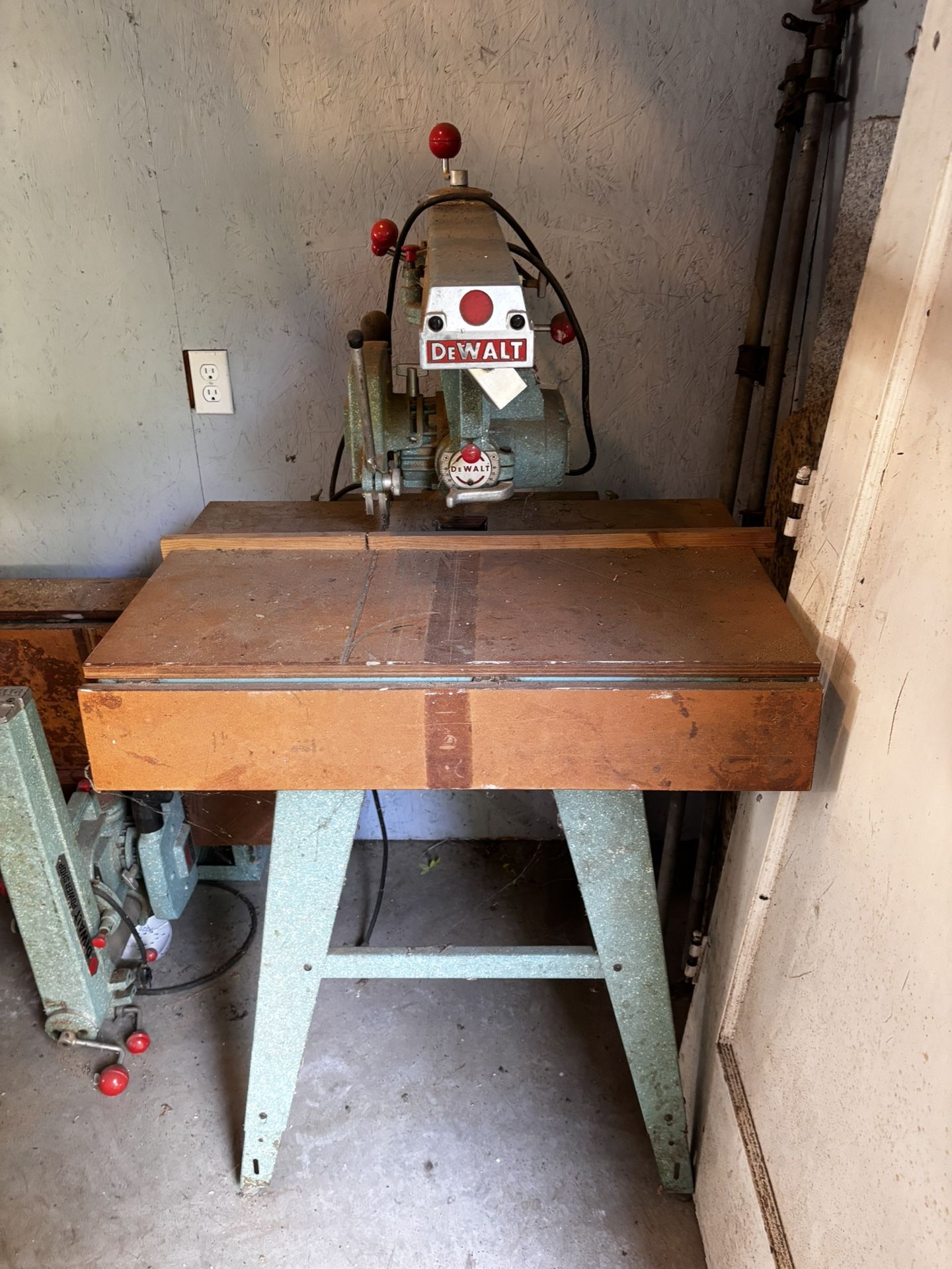 2 Older DeWalt Radial Arm Saws