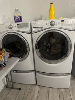 Washer and dryer