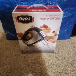 New 5 Speed Hand Mixer