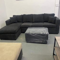 Sectional With Ottoman Brand New ¡¡IN STOCK!!