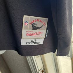 Raiders Kenny Stabler Throwback Mitchell & Ness 4XL