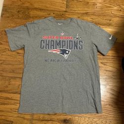 2015 NFL Super Bowl XLIX Champions New England Patriots Shirt!