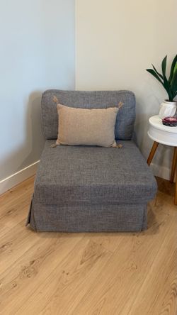 Grey Oversized Chair