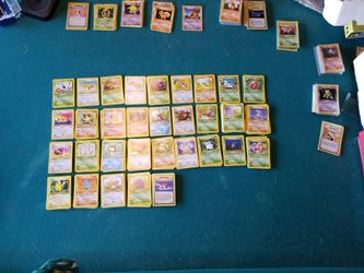 Complete Jungle First Edition Common Set
