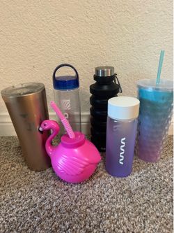 MOVING SALE - water bottles, tumblers, and cups NEW