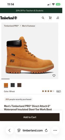 Pro Timberland Work Boots