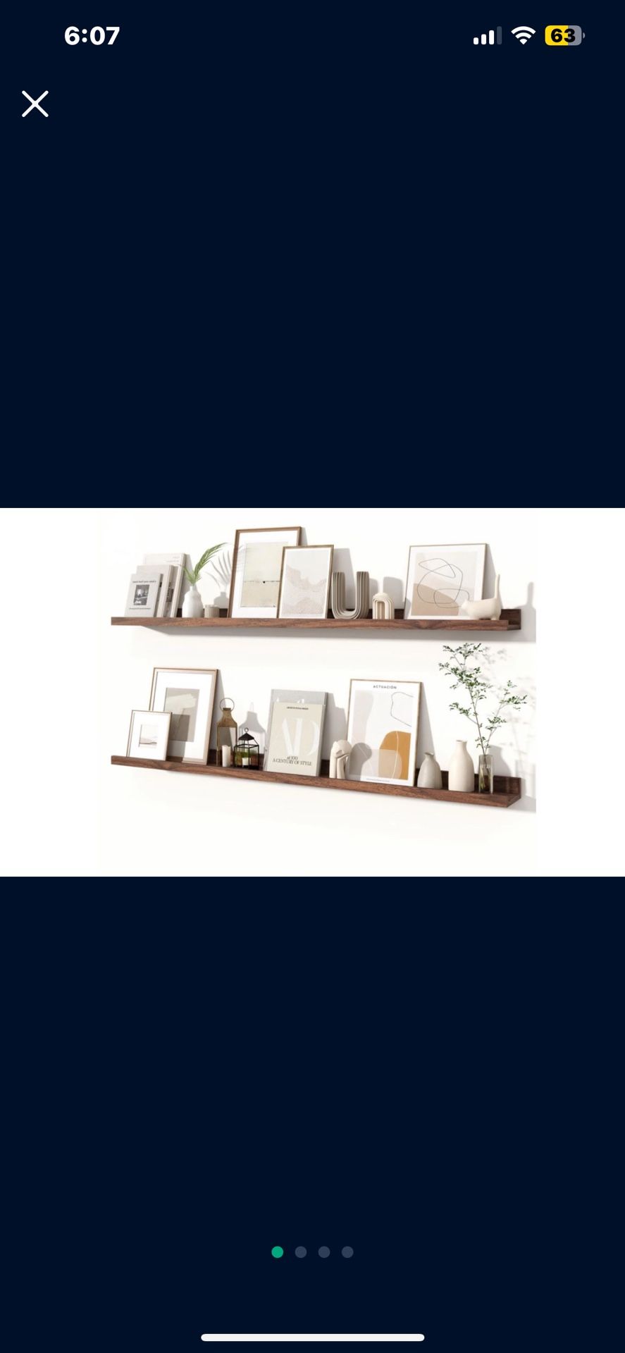 Floating Shelves Set Brand New