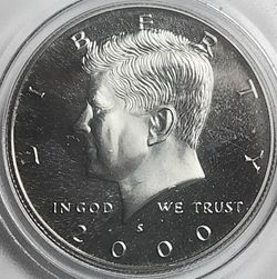 2000 S Kennedy Half Dollar (Proof)