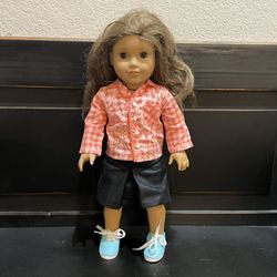 American Girl Truly Me 18” Doll 2013 Brown Hair Brown Eyes