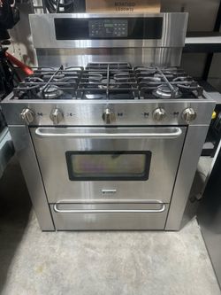 Kenmore Elite Industrial 36” Gas Range Stainless Steel