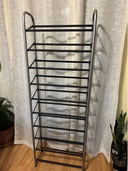 Shoe Rack-10 tier. Excellent Condition