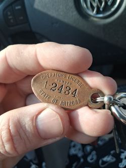 COLLECTIBLE COPPER KEYTAG