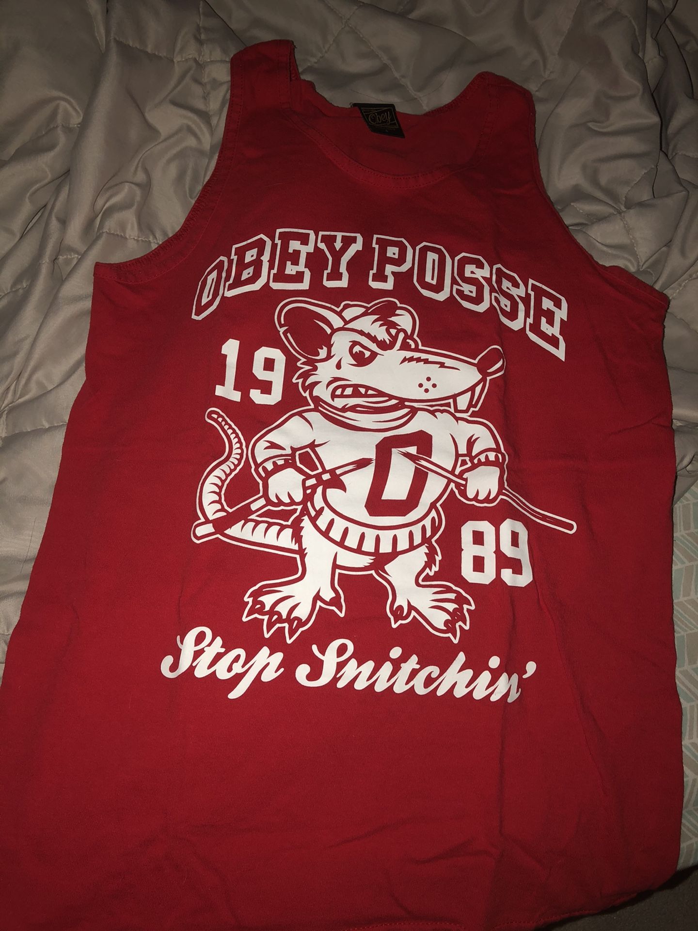 PacSun Obey tank top (size S)