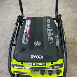 Ryobi Generator 6500 Ruinning Watts 8125 Starting Watts 