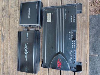 !!AMPS AND CROSSOVER!! 250$ O.B.O.