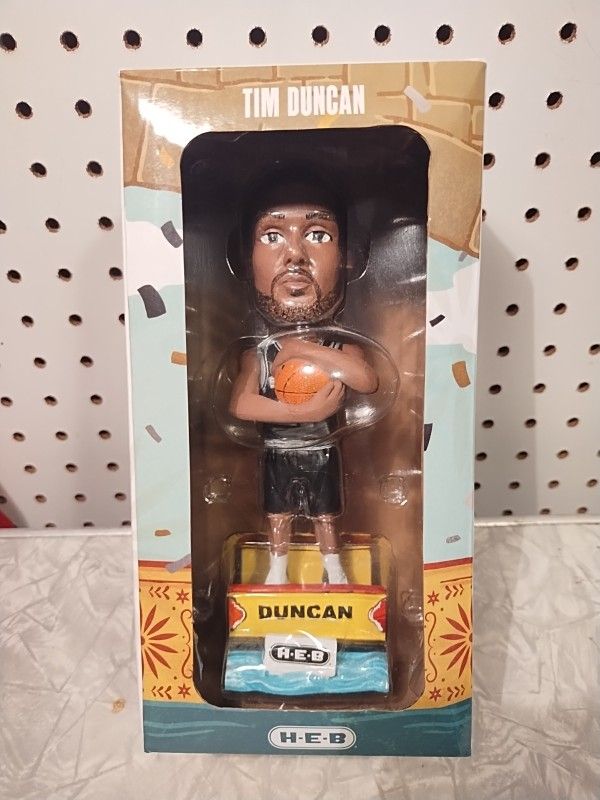 Tim Duncan San Antonio Spurs Bobble Head Bobblehead SGA 50th Anniversary 2003