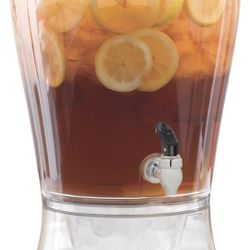 Creativeware 3-Gallon Beverage Dispenser- Poly Prop Beverage Dispenser, Clear

