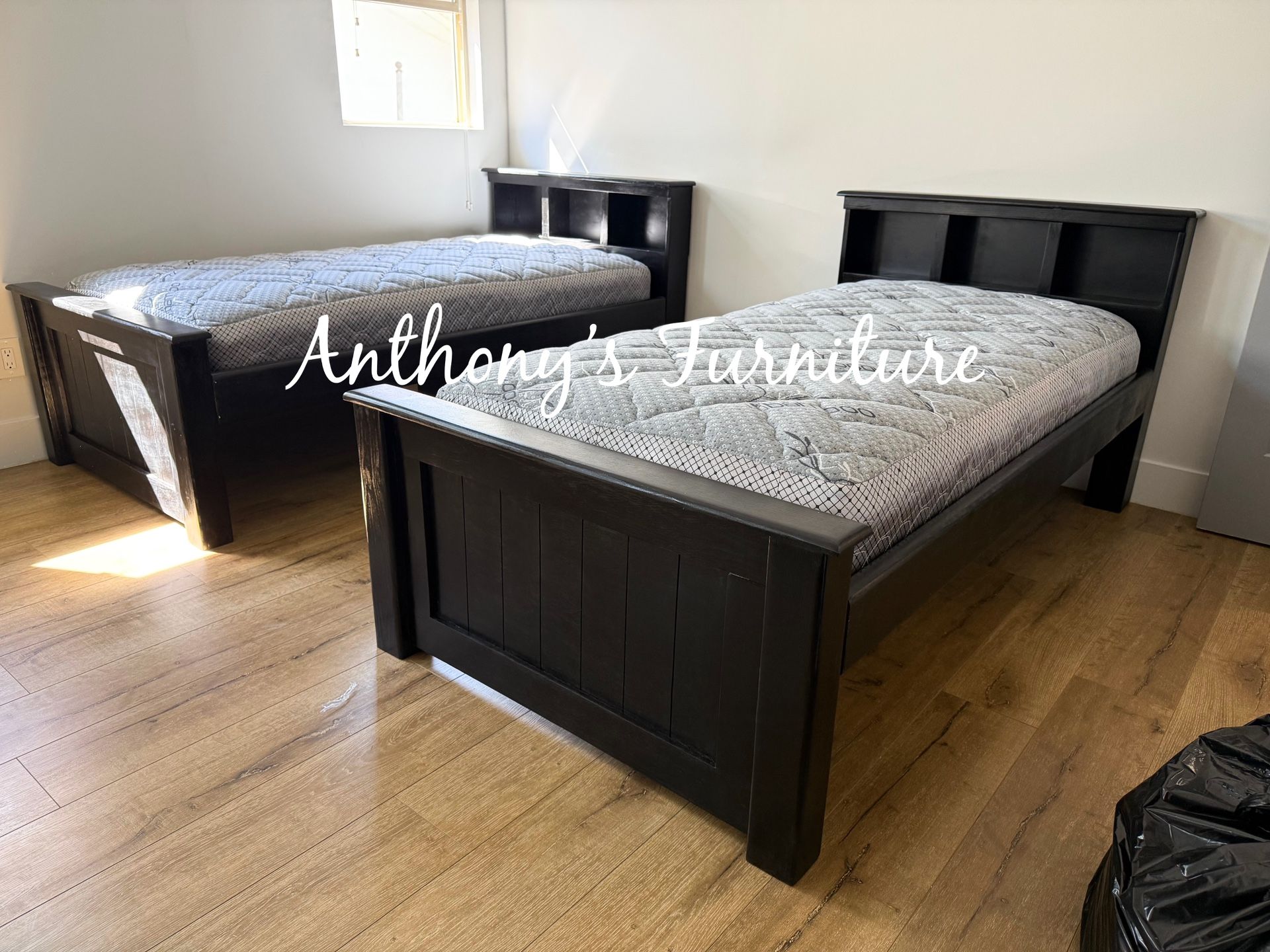 Twin Bed With Mattress 