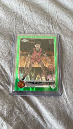 Topps chrome amen Thompson
