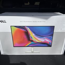 Dell 27 Plus 4K Monitor, S2725QS, 27in 4K (3840 x 2160) 120Hz 16:9 Display, Integrated Speakers