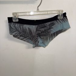 NWT Anthropologie x Clo Intimo Blue Floral-Printed Low-Rise Noche Briefs L