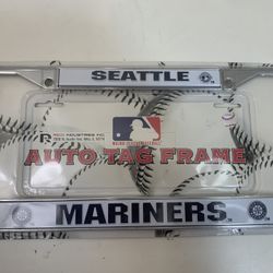 Seattle Mariners License Plate Frame 