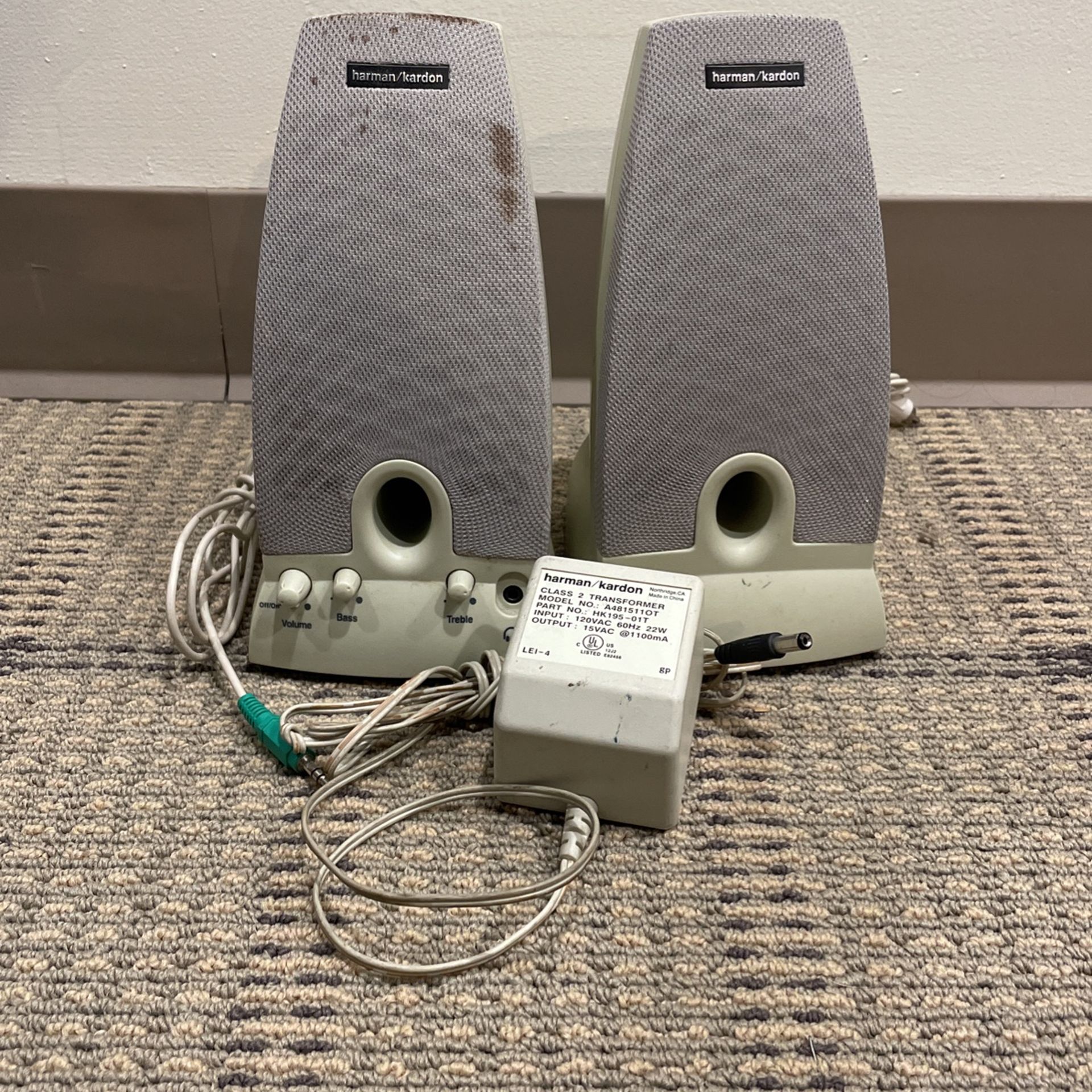 Harman/Kardon HK-195 Multimedia Speakers