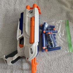 Nerf N-Strike Elite SplitStrike Blaster (2-in-1 Dual Wield) Bundle with 14 Darts