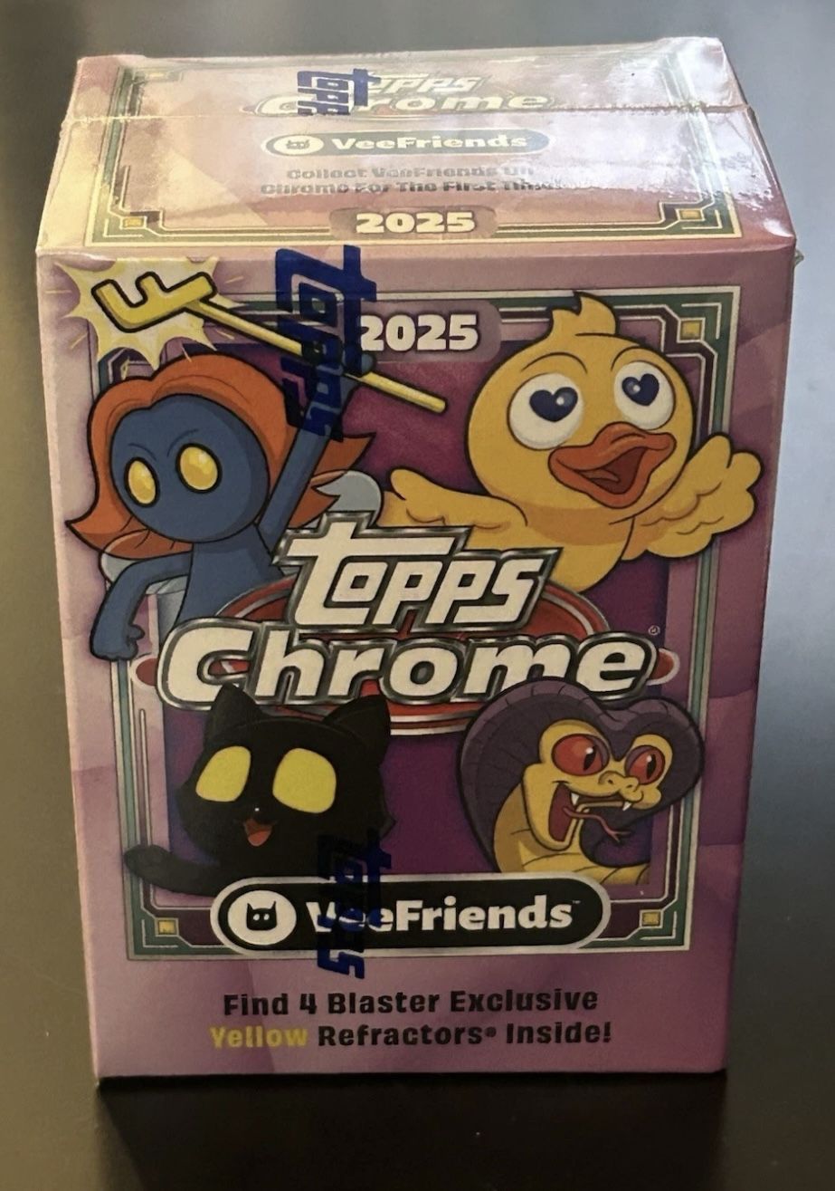 2025 Topps Chrome Veefriends Value Box
