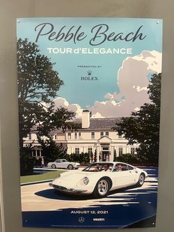 Collection of Pebble Beach. Concour d’Elegance Posters