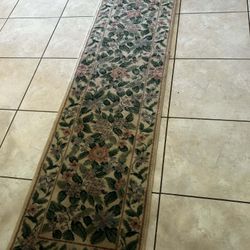 Vintage Floral Runner Rug 90”24”