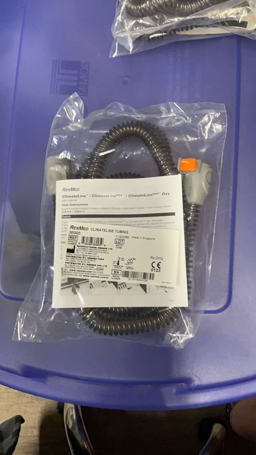 ResMed S9 Climate Line Heated CPAP Tubing