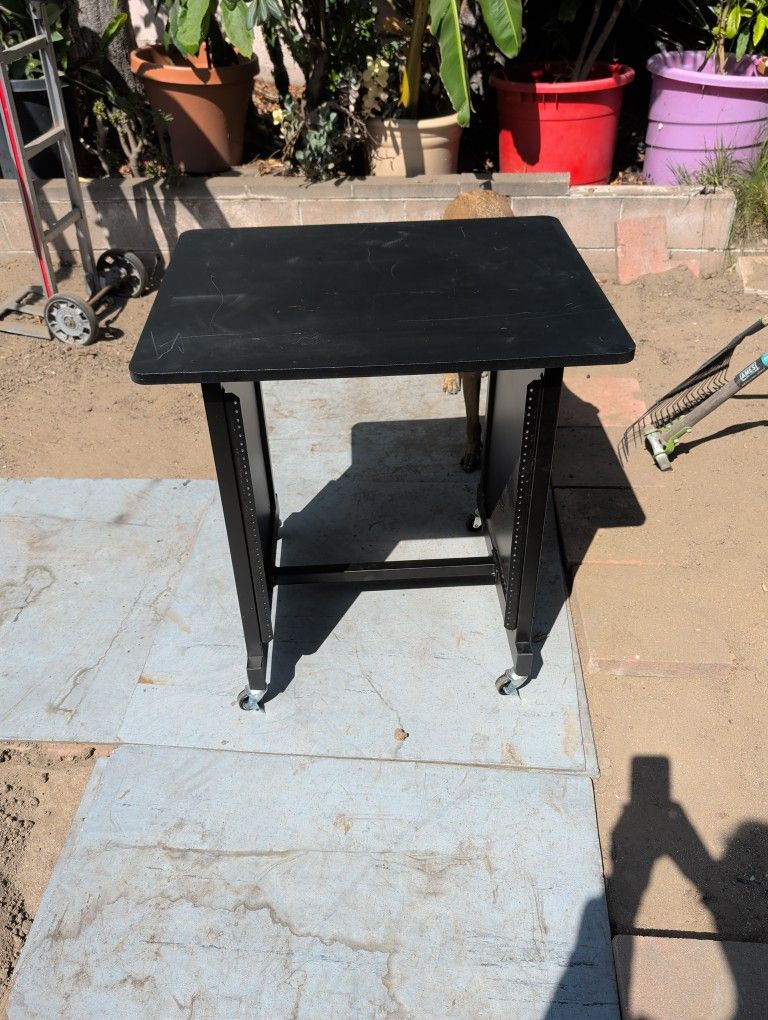 Mobile Audio Video Component U Rack Desk