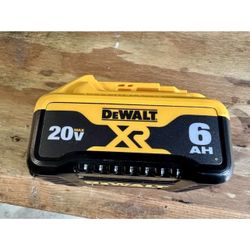 Dewalt 20V XR premium 6.0 battery