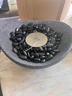 Tabletop fire pit.