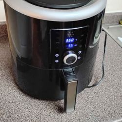 Air Fryer Model GLA-816A, Large 5.5 liter, 5.8 Quart, 7 Pre-sets;  Omorc Air Fryer