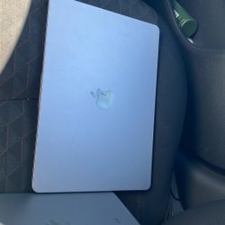 MacBook Air (M3, 2024) — 13-inch, 16GB RAM, 256GB SSD.