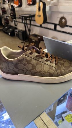 Coach Signature Canvas Low-Top Sneaker
