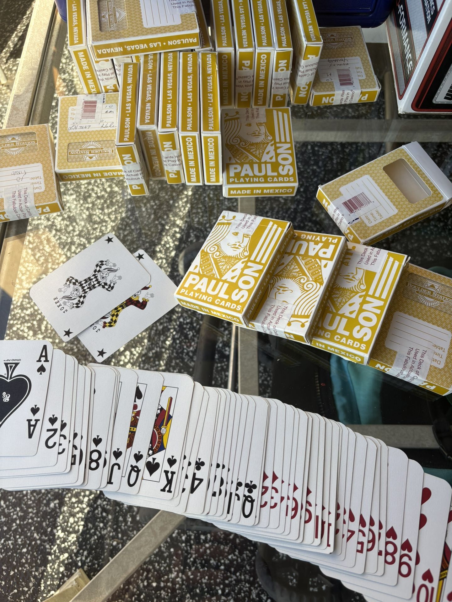 $3 EACH !!!Boulder Station Authentic Casino Playing Cards - 1 Deck • This deck consists of playing cards that have been used at a REAL casino
