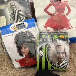 Couple Costume With Wigs