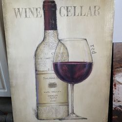 Wine painting
