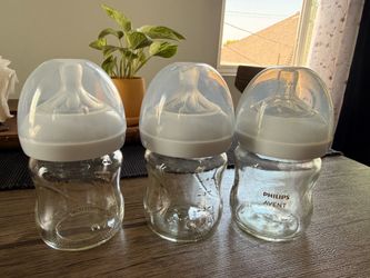 Glass bottles baby Philips