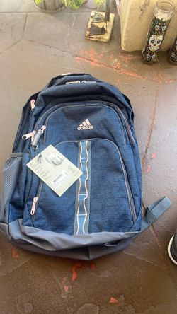 Adidas large back pack blue pink