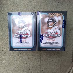 Topps Chrome 2024 Nfl Card Boxes