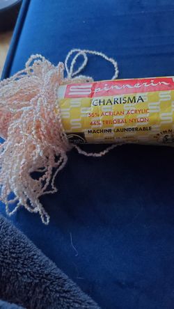 Yarn 12 rolls peach color