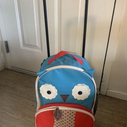 Zoo Kids Rolling Luggage 