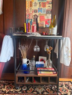 Walker Edison Annecy Bar Cart