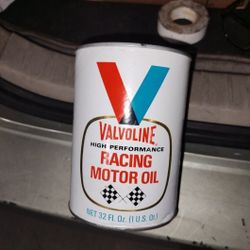 Vintage Valvoline Racer Oil