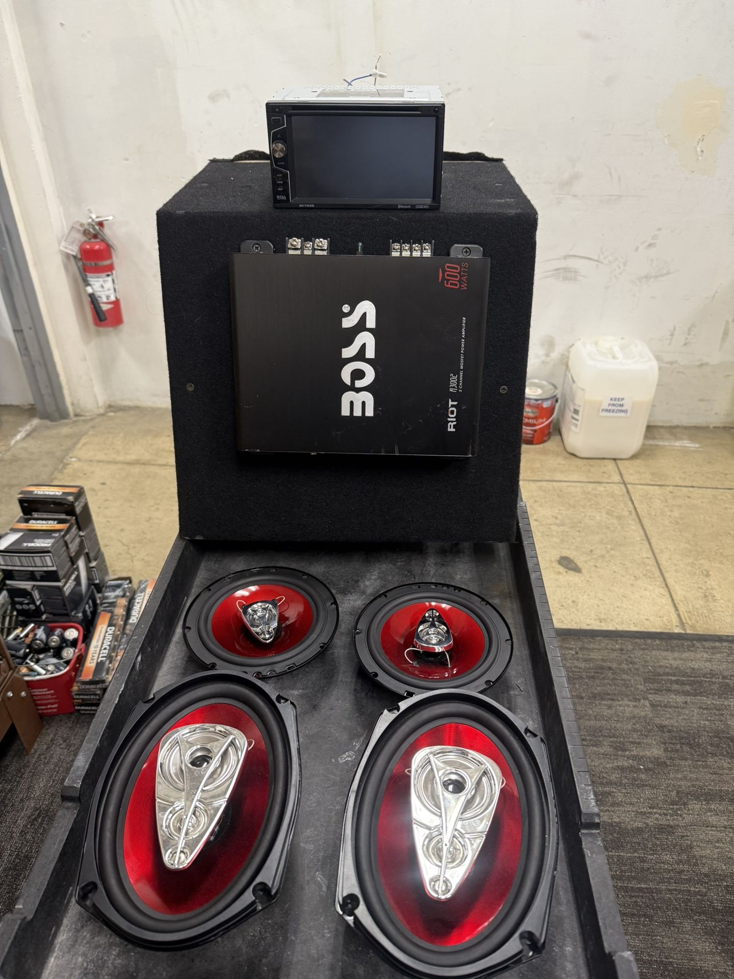 Boss Stereo System Package